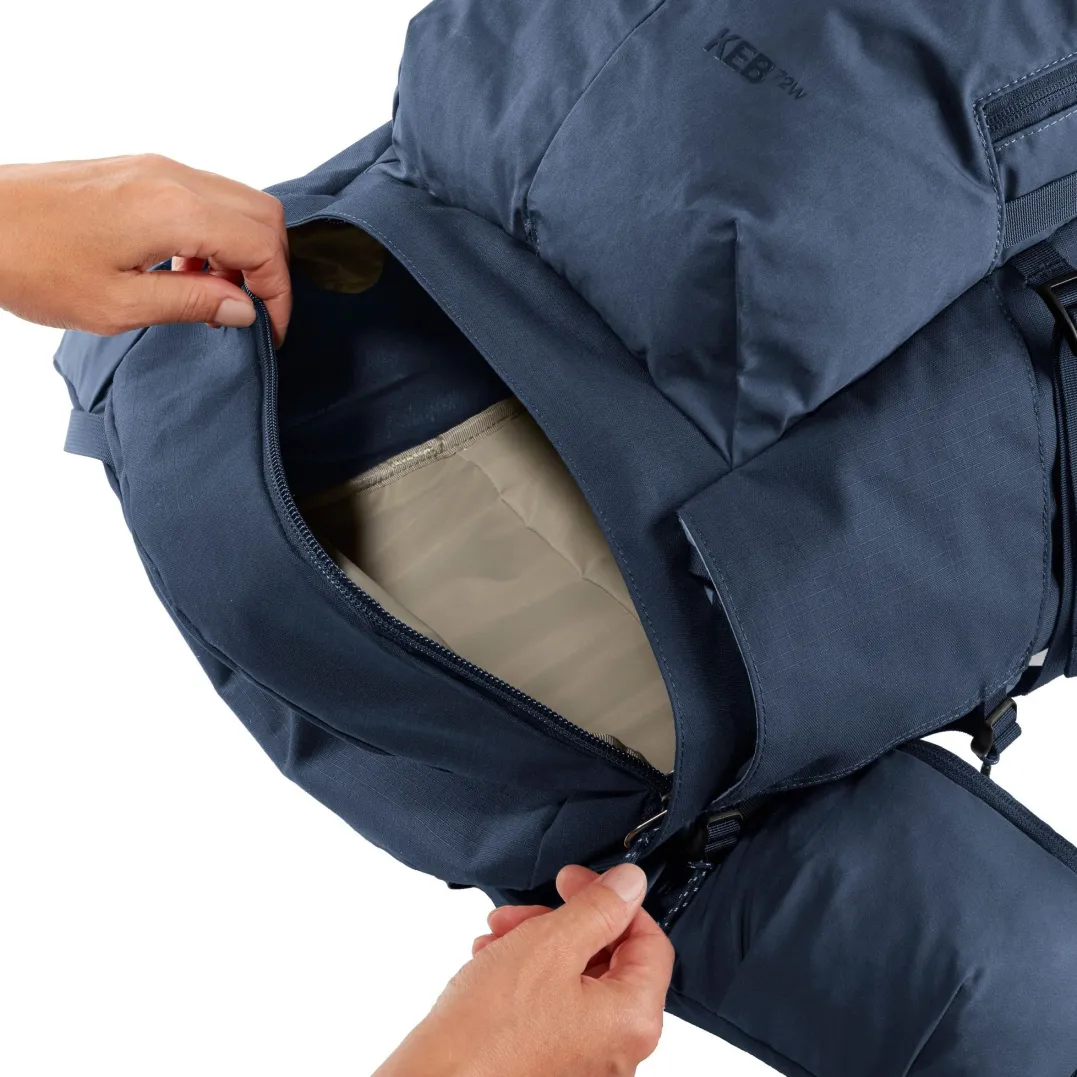 Fjällräven Women's Keb 72 Storm/Dark Navy