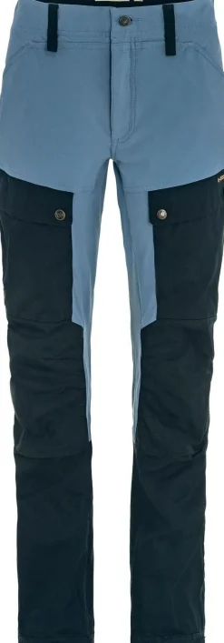 Fjällräven Women's Keb Trousers Dark Navy-dawn Blue