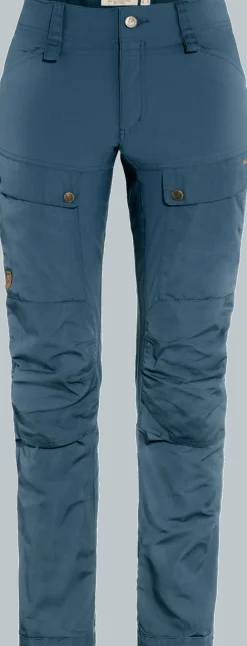 Fjällräven Women's Keb Trousers Curved Indigo Blue