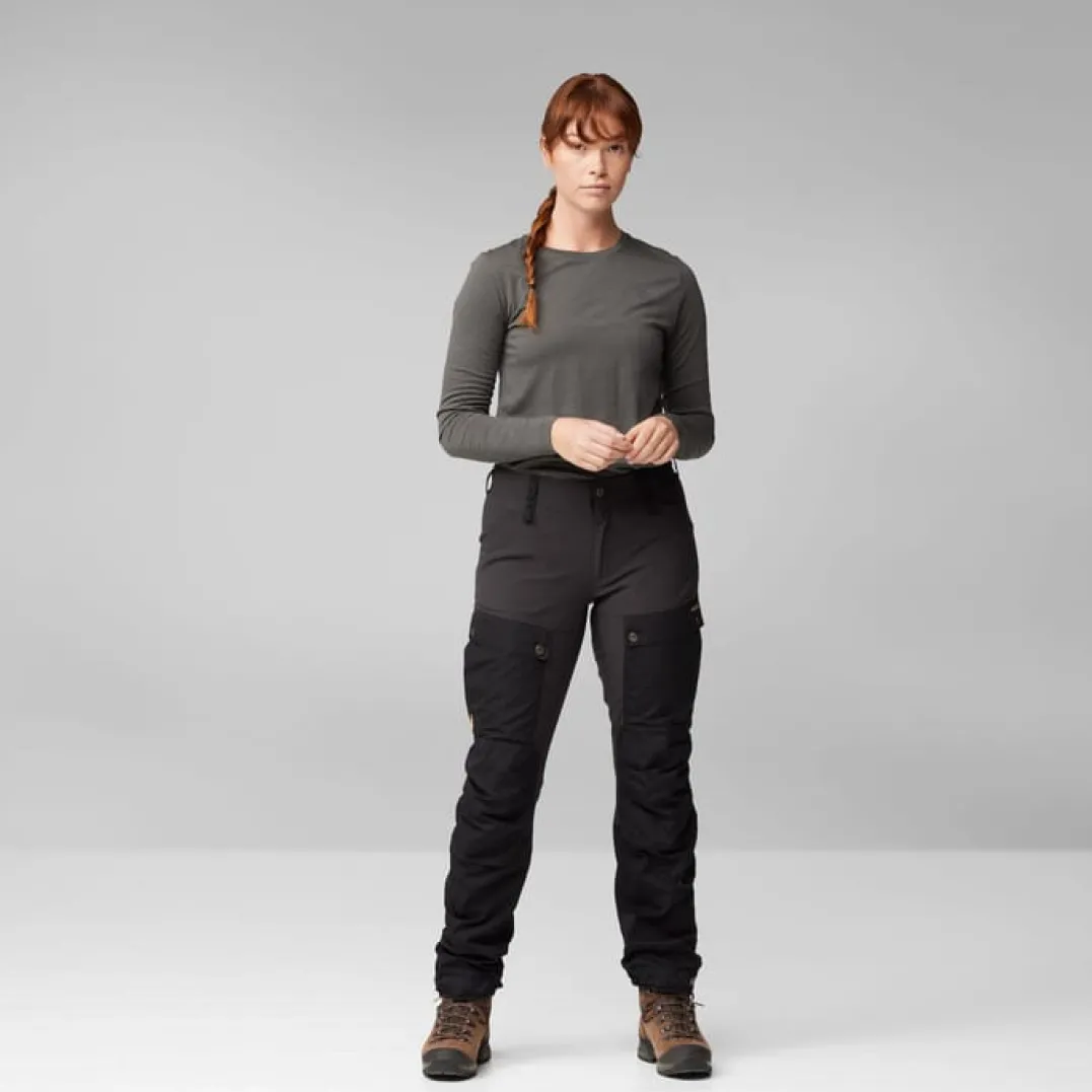 Fjällräven Women's Keb Trousers Deep Forest-Laurel Green