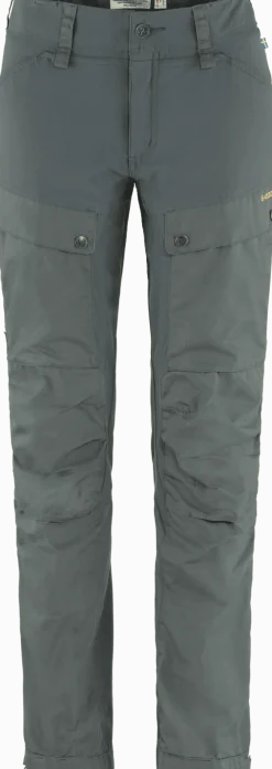 Fjällräven Women's Keb Trousers Curved Basalt