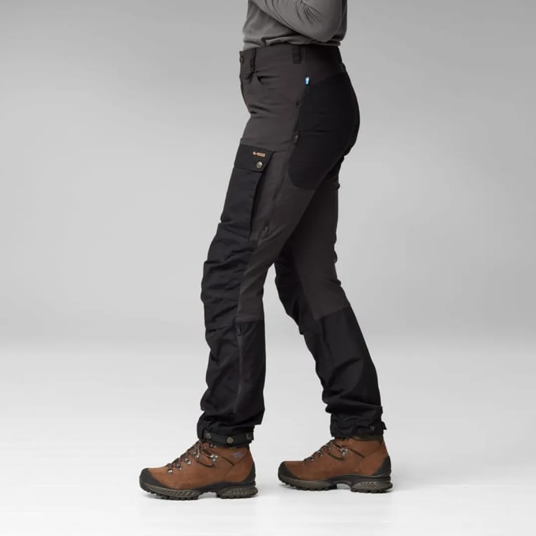Fjällräven Women's Keb Trousers Curved Deep Forest-Laurel Green