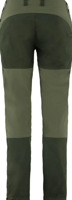 Fjällräven Women's Keb Trousers Curved Deep Forest-Laurel Green