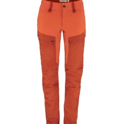 Fjällräven Women's Keb Trousers Curved Cabin Red-Rowan Red