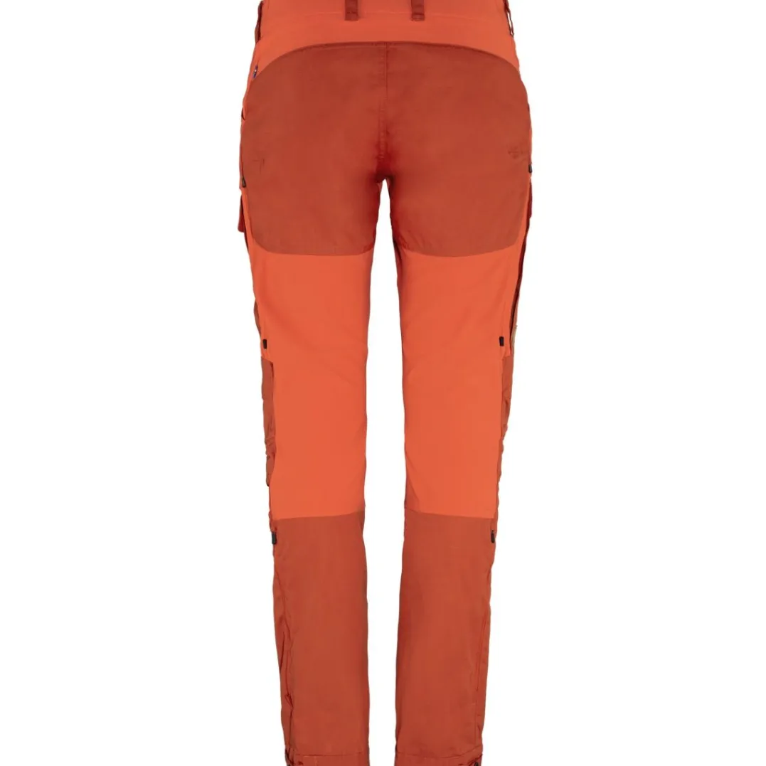 Fjällräven Women's Keb Trousers Curved Cabin Red-Rowan Red