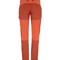 Fjällräven Women's Keb Trousers Curved Cabin Red-Rowan Red