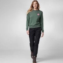 Fjällräven Women's 1960 Logo Badge Sweater Deep Patina