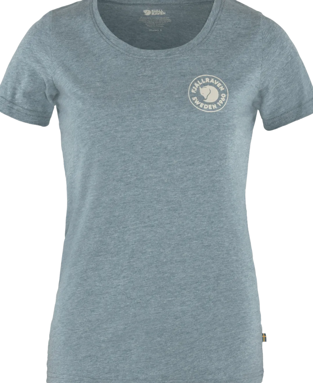 Fjällräven Women's 1960 Logo T-Shirt Indigo Blue/Melange