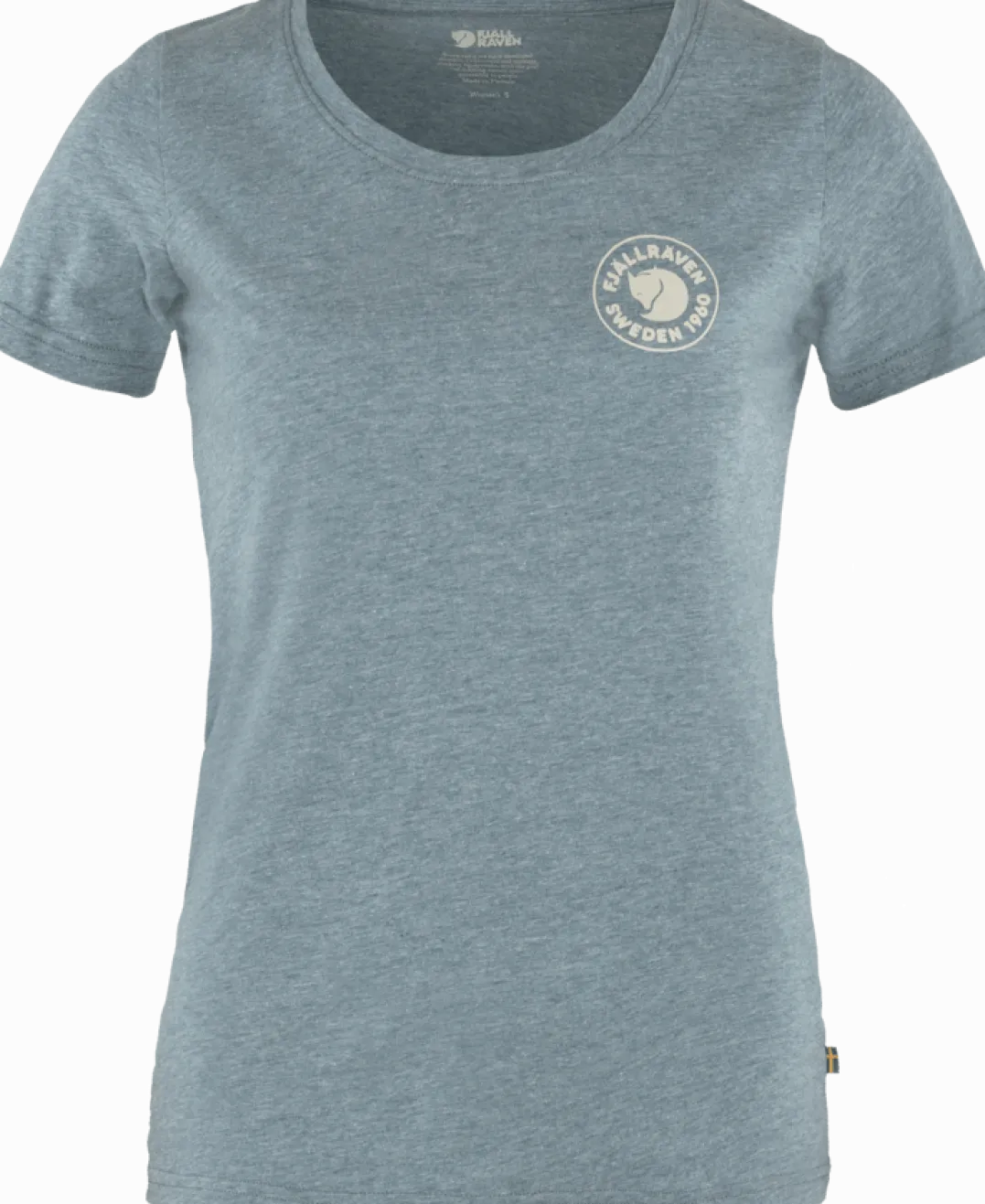 Fjällräven Women's 1960 Logo T-Shirt Indigo Blue/Melange