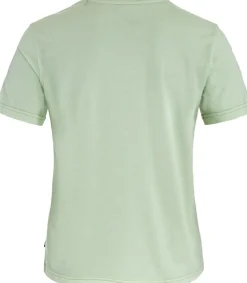 Fjällräven Women's Lush Logo T-Shirt Soft Jade