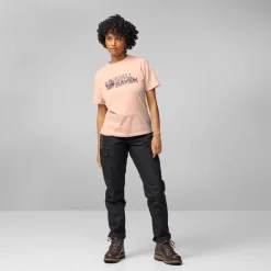 Fjällräven Women's Lush Logo T-Shirt Green