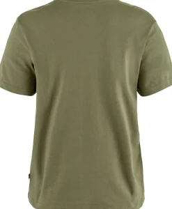 Fjällräven Women's Lush Logo T-Shirt Green