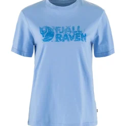 Fjällräven Women's Lush Logo T-Shirt Ultramarine