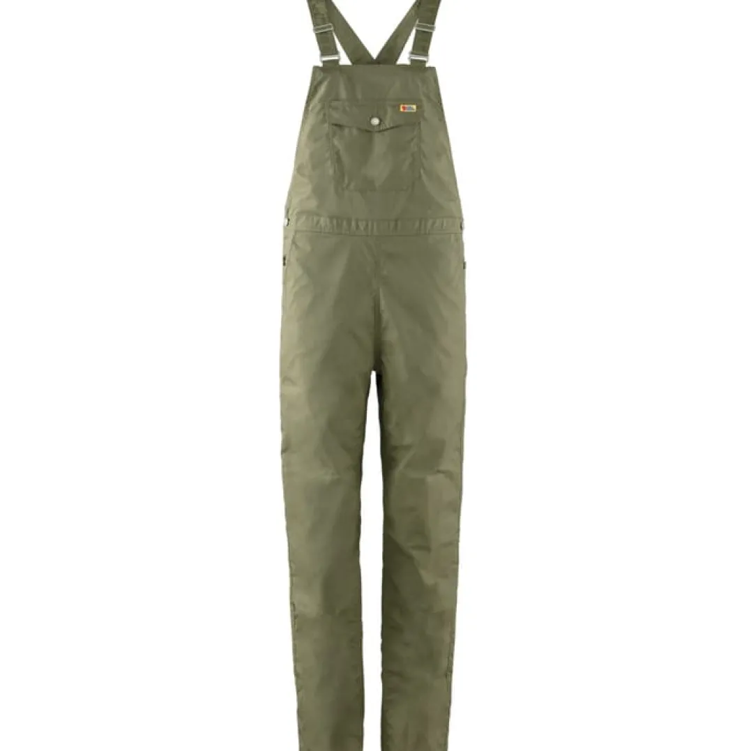 Fjällräven Women's Vardag Dungaree Trousers Green