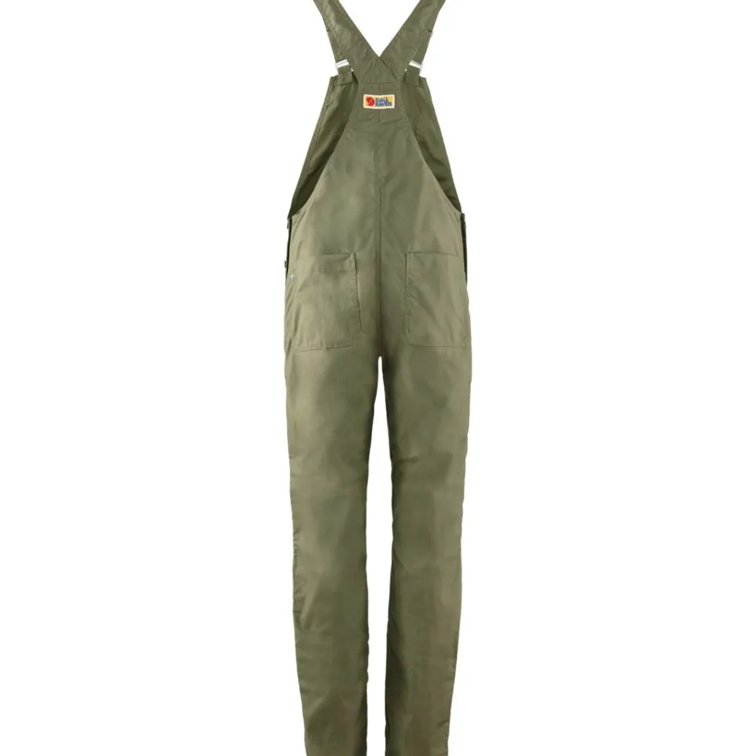 Fjällräven Women's Vardag Dungaree Trousers Green