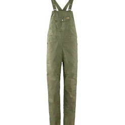Fjällräven Women's Vardag Dungaree Trousers Green