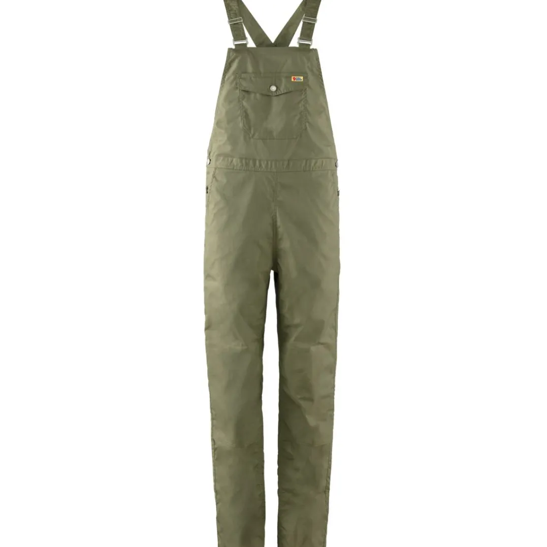Fjällräven Women's Vardag Dungaree Trousers Green
