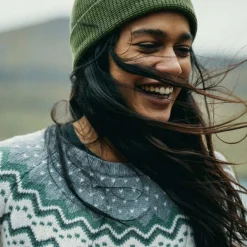 Fjällräven Women's Övik Knit Sweater Deep Forest