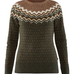 Fjällräven Women's Övik Knit Sweater Deep Forest