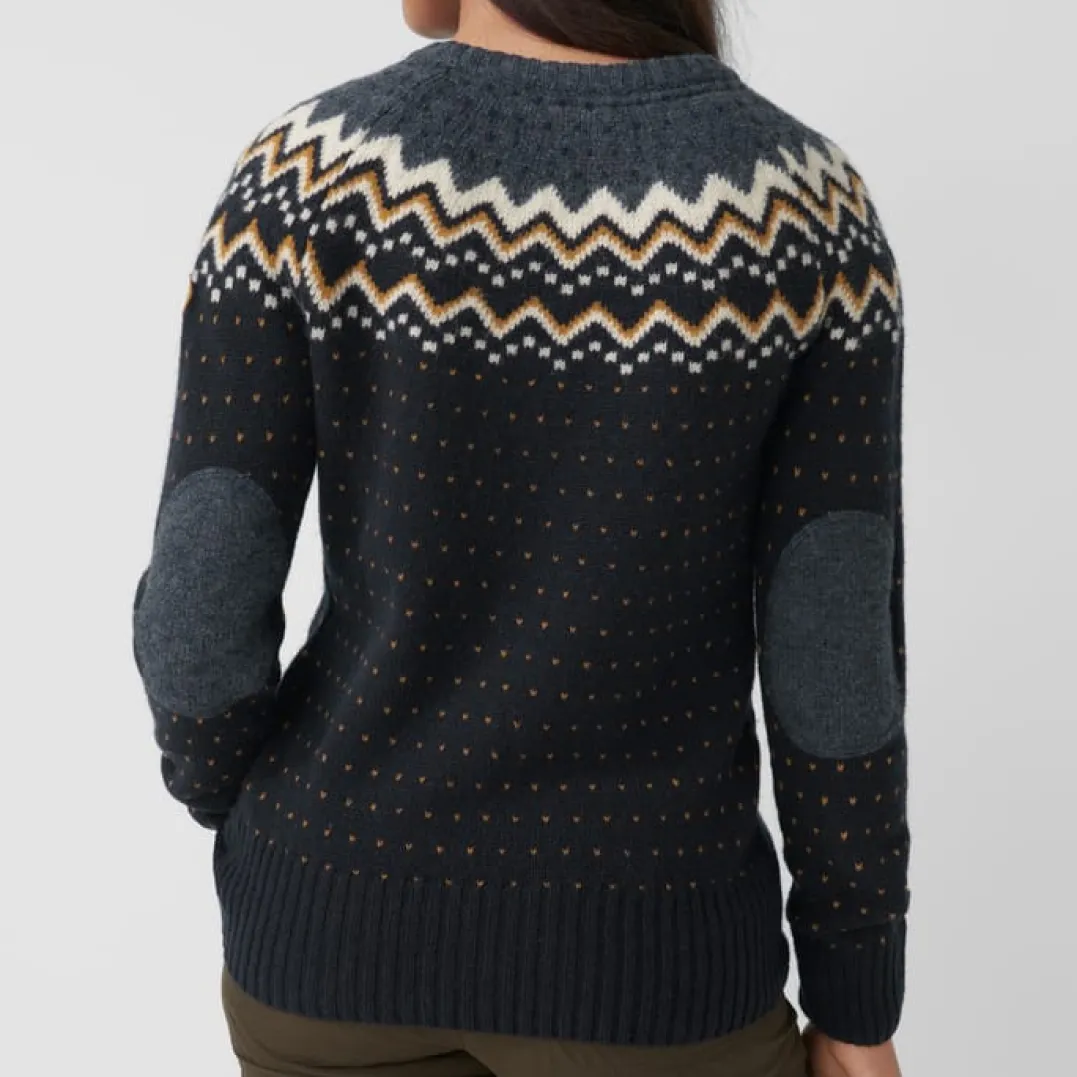Fjällräven Women's Övik Knit Sweater Dark Navy