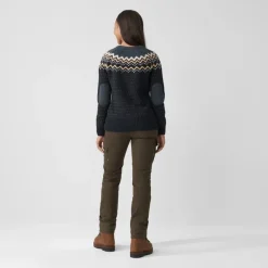 Fjällräven Women's Övik Knit Sweater Dark Navy