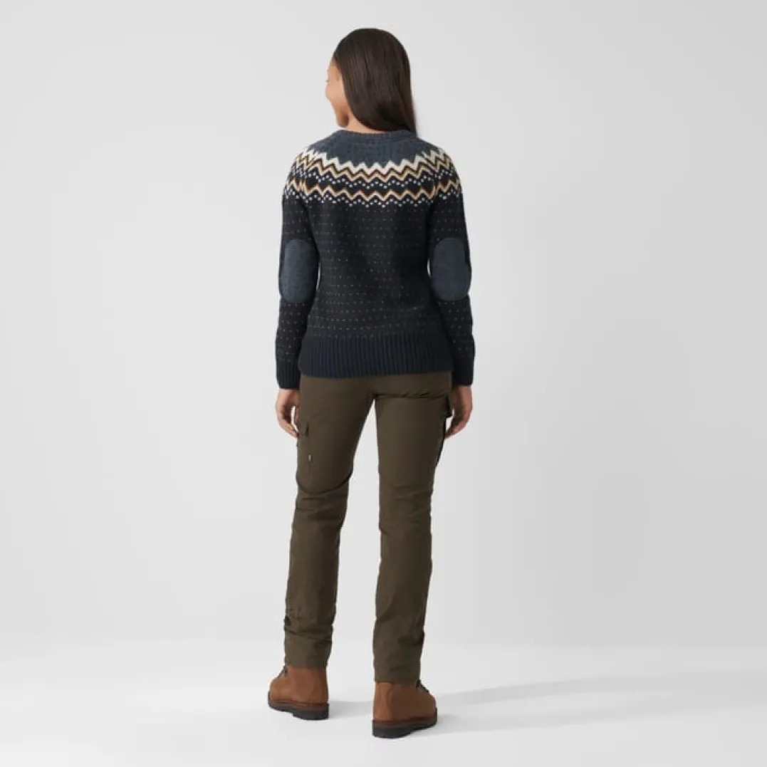 Fjällräven Women's Övik Knit Sweater Dark Navy