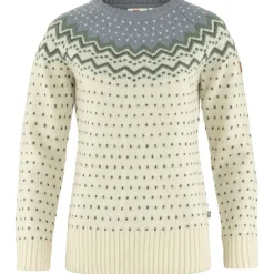 Fjällräven Women's Övik Knit Sweater Chalk White/Flint Grey