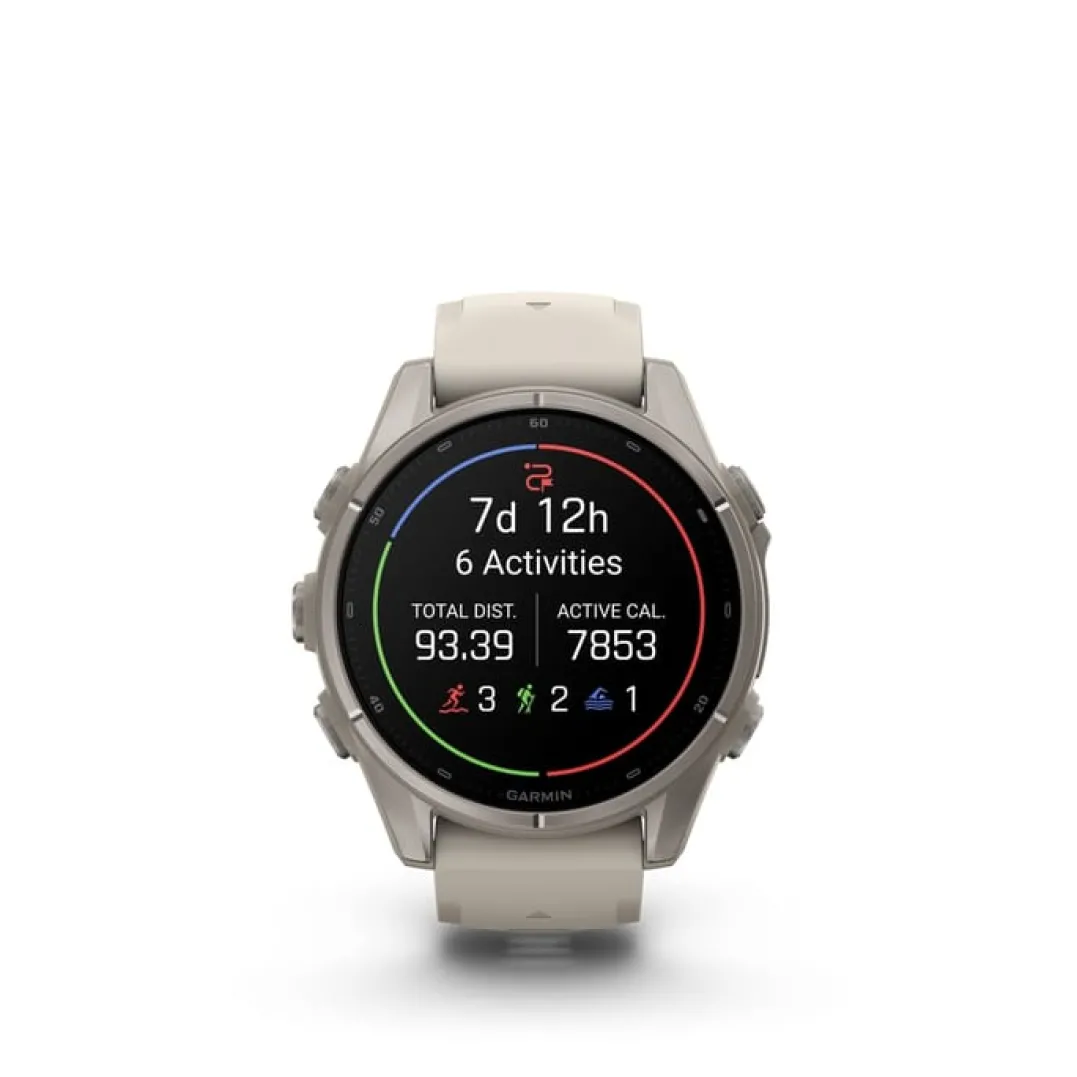 Garmin Fenix 9, 43mm Fog Gray