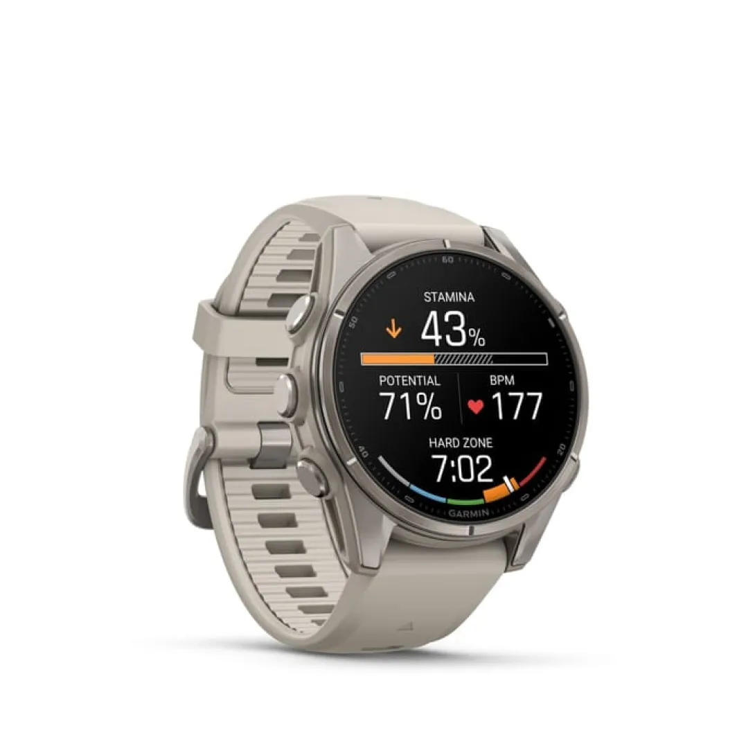 Garmin Fenix 9, 43mm Fog Gray