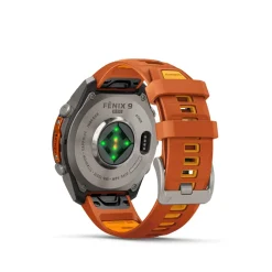 Garmin Fenix 9 Pro, Amoled, Inreach, 47mm Titan/autumn Orange/spark Orange