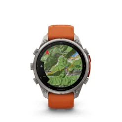 Garmin Fenix 9 Pro, Amoled, Inreach, 47mm Titan/autumn Orange/spark Orange