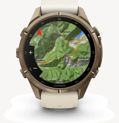 Garmin Fenix 9 Pro, Amoled, 43mm Gold/cream/fog Gray