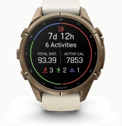 Garmin Fenix 9 Pro, Amoled, 43mm Gold/cream/fog Gray