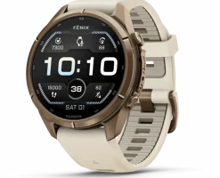 Garmin Fenix 9 Pro, Amoled, 43mm Gold/cream/fog Gray