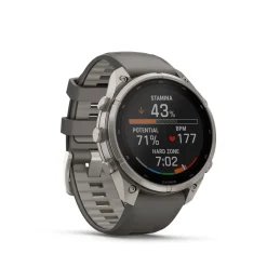 Garmin Fenix 9 Pro, Solar, Inreach, 47mm Titan/peble Gray/silver Gray