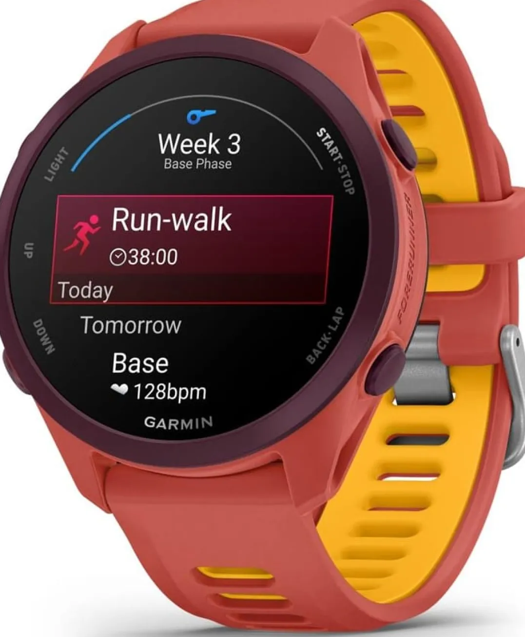 Garmin Forerunner 170 Music Red Pink/mango