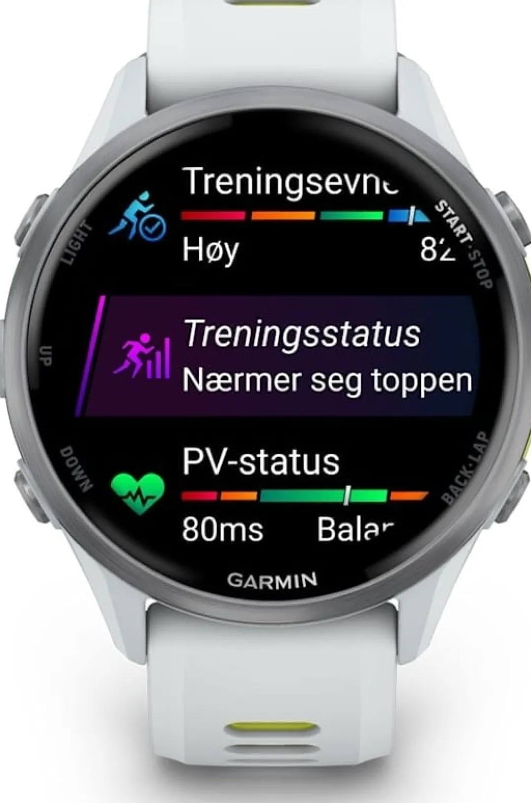 Garmin Forerunner 970 Whitestone/amp Yellow