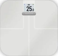 Garmin Index S2 Smart Scale, Intl, White, 1 pack White