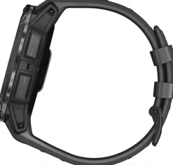 Garmin Instinct 3 AMOLED, 50mm Black Bezel With Charcoal Band