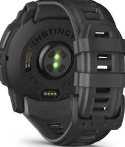Garmin Instinct 3 AMOLED, 50mm Black Bezel With Charcoal Band