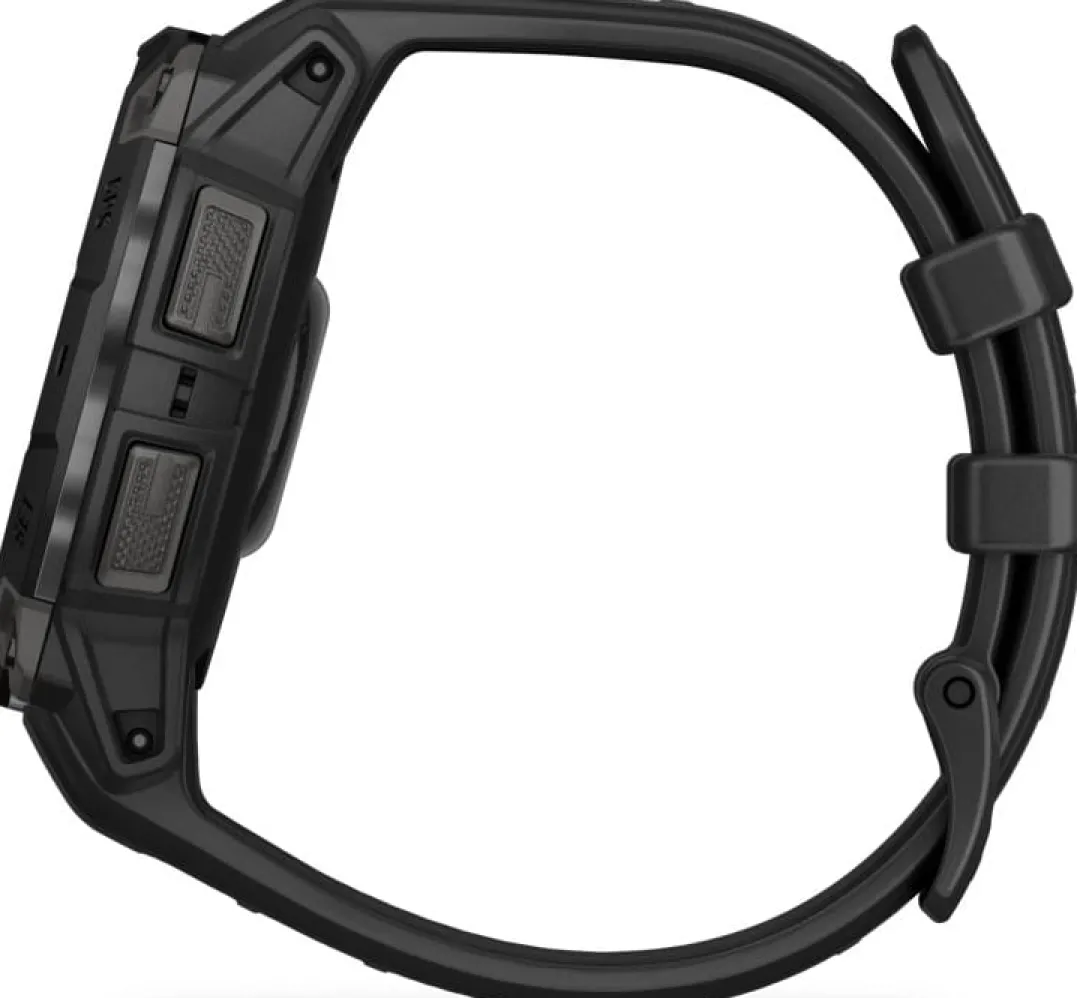 Garmin Instinct 3 AMOLED, 45mm Black Bezel With Black Band