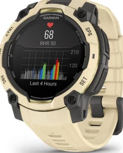 Garmin Instinct 3, Amoled 45mm Citrine Gray
