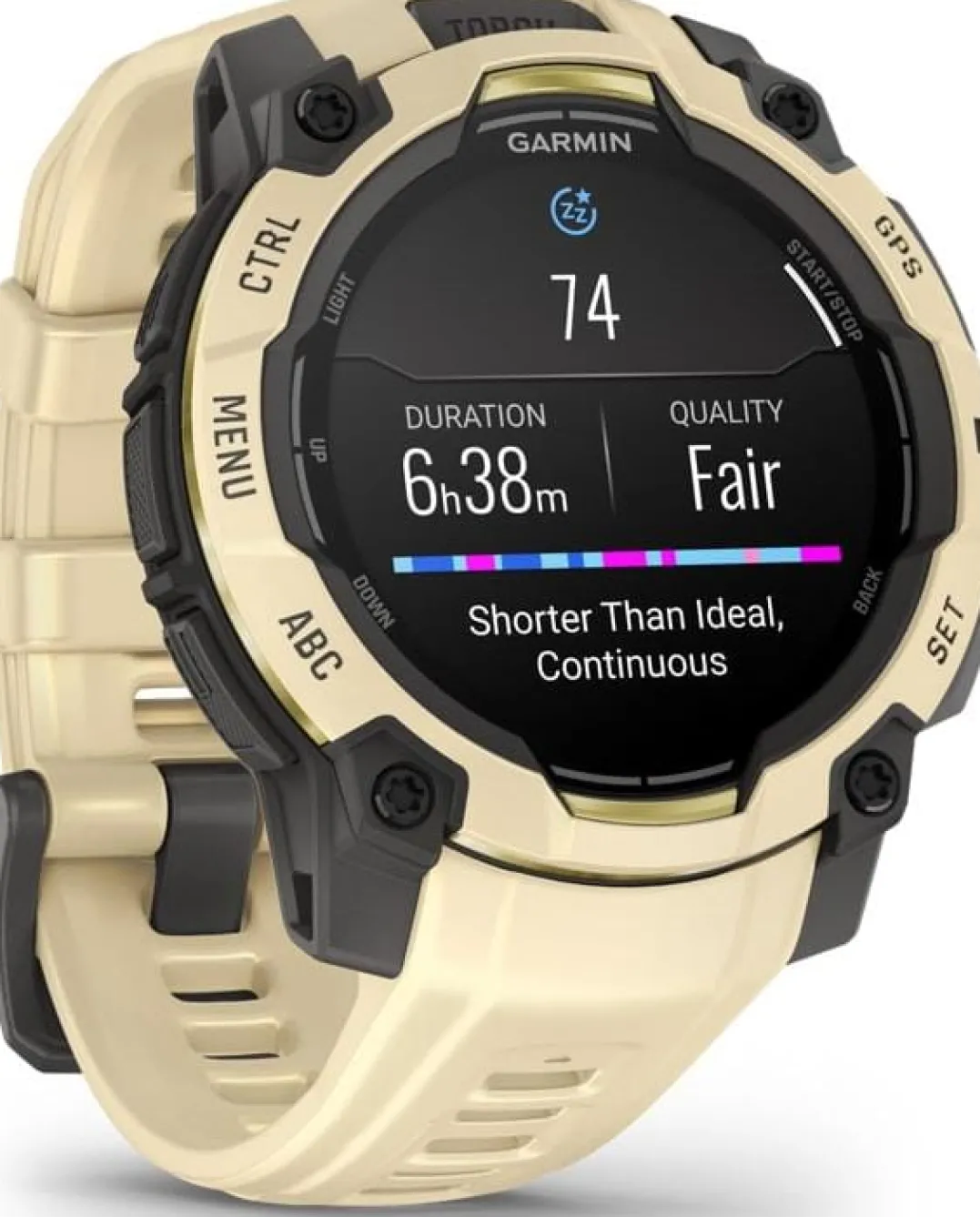 Garmin Instinct 3, Amoled 45mm Citrine Gray