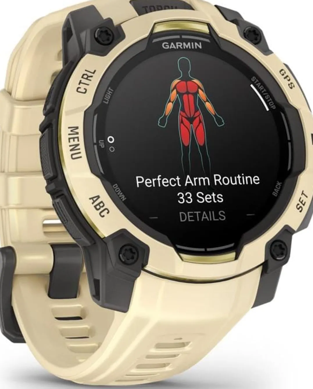 Garmin Instinct 3, Amoled 45mm Citrine Gray