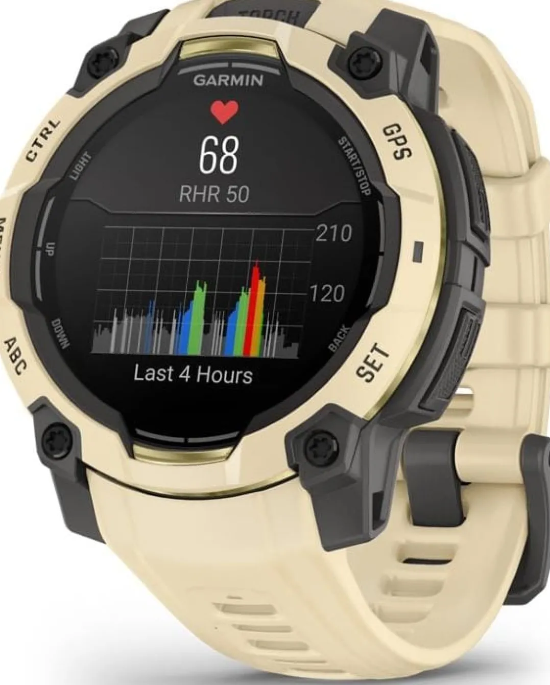Garmin Instinct 3, Amoled 45mm Citrine Gray
