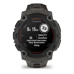 Garmin Instinct E, 45 Mm Black Bezel With Charcoal Band