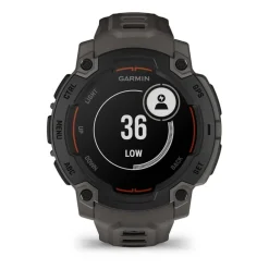 Garmin Instinct E, 45 Mm Black Bezel With Charcoal Band