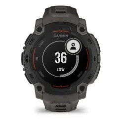 Garmin Instinct E, 45 Mm Black Bezel With Charcoal Band