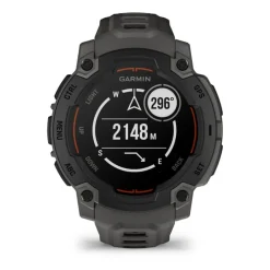 Garmin Instinct E, 45 Mm Black Bezel With Charcoal Band