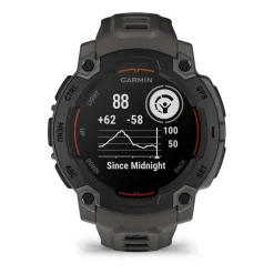 Garmin Instinct E, 45 Mm Black Bezel With Charcoal Band